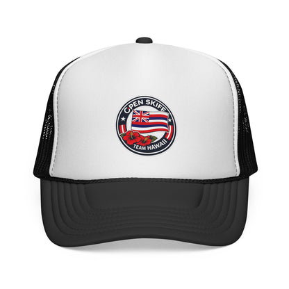 Trucker Cap — Open Skiff Team Hawaii Patch Hat