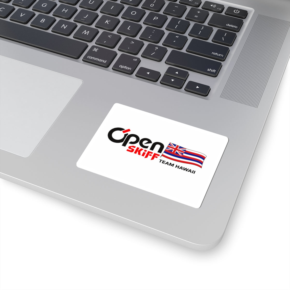 Open Skiff Team Hawaii Sticker – Kiss-Cut Waterproof Decal