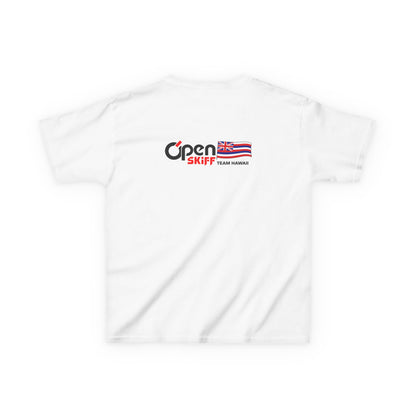 Kids T‑Shirt – Open Skiff Sailing Team Hawaii Logo Tee