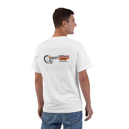 Open Wheel Racing T-Shirt — "Open" Logo Track Team Shirt