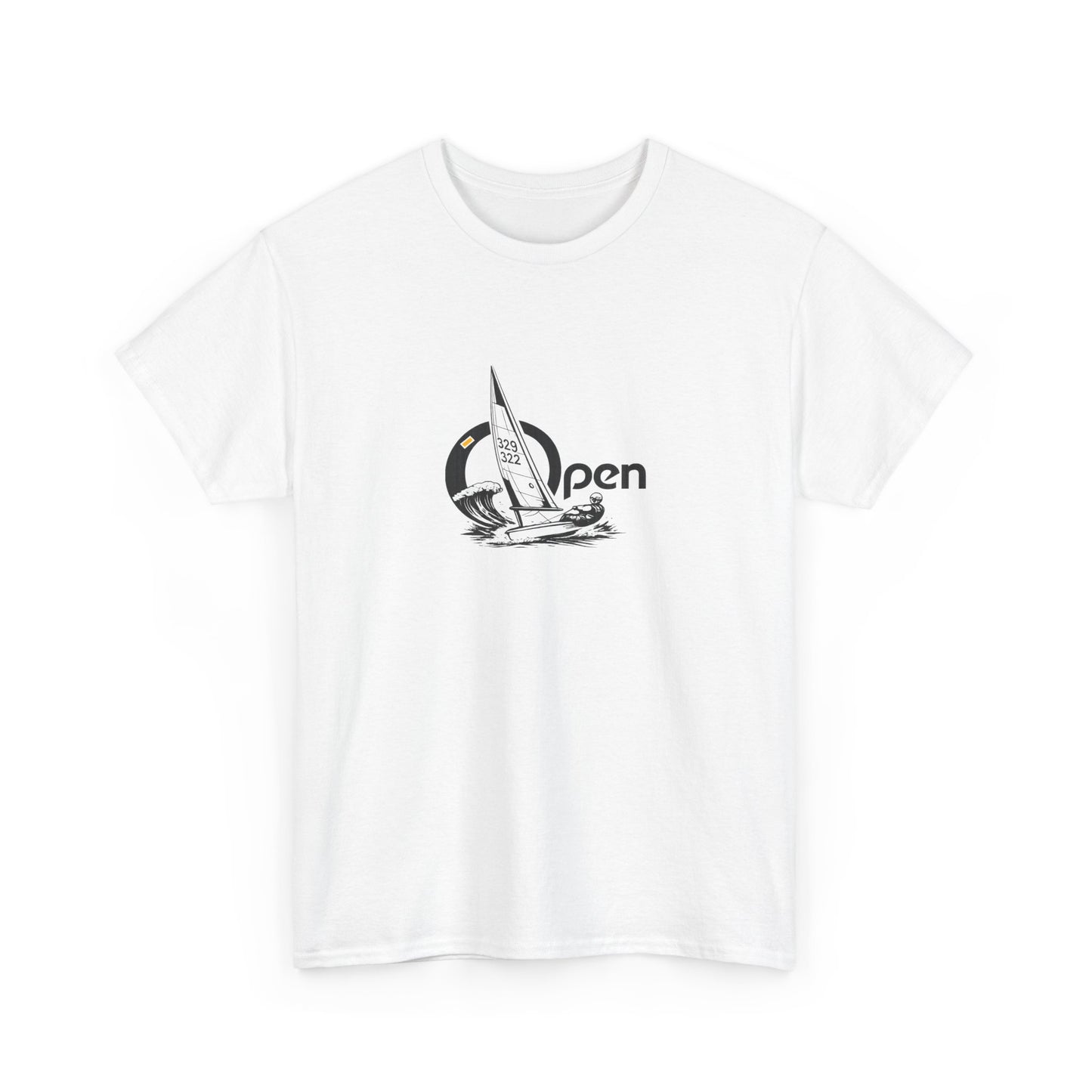 Sailboat 'Open Bic' Graphic Tee — Nautical Surf Vibes
