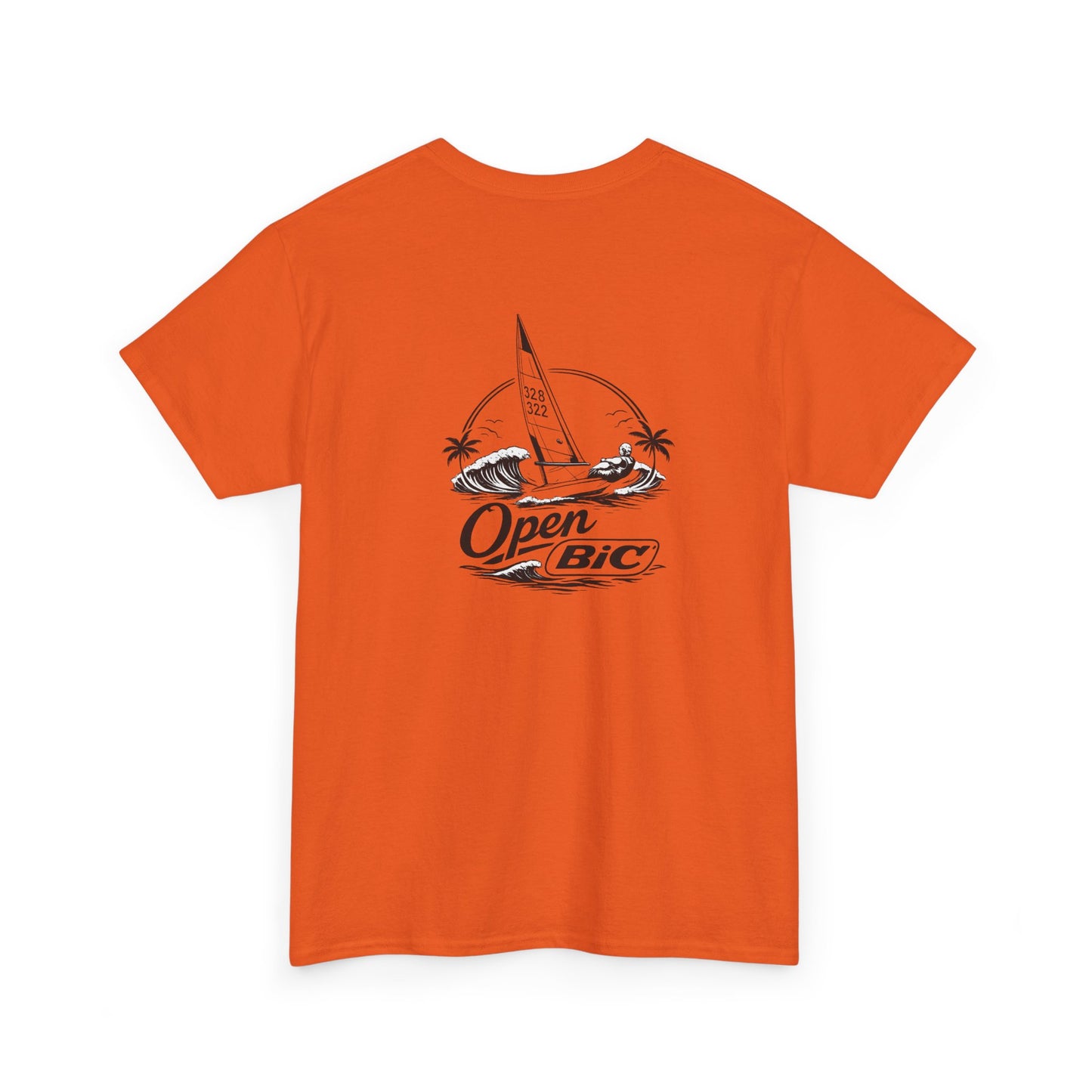 Sailboat 'Open Bic' Graphic Tee — Nautical Surf Vibes