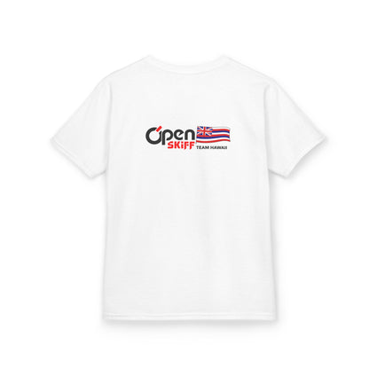 Kids T‑Shirt – Open Skiff Sailing Team Hawaii Logo Tee