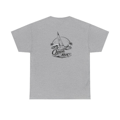 Sailboat 'Open Bic' Graphic Tee — Nautical Surf Vibes