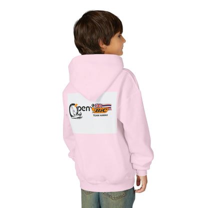 Youth Sailing Hoodie — "Open" youth Sail Graphic
