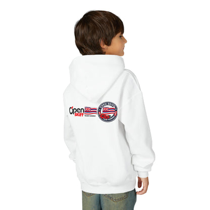Youth Hoodie - 'Open Skiff Team Hawaiʻi' Sailing Club Logo Pullover