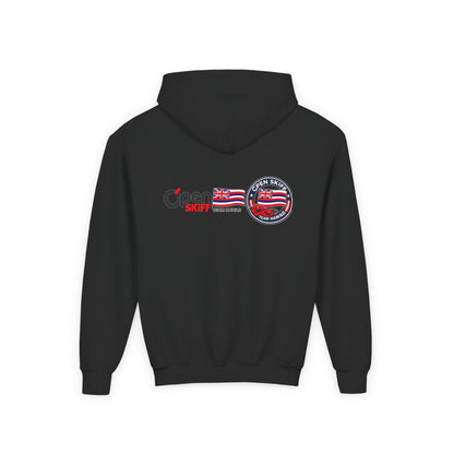 Youth Hoodie - 'Open Skiff Team Hawaiʻi' Sailing Club Logo Pullover