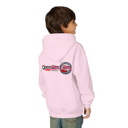 Youth Hoodie - 'Open Skiff Team Hawaiʻi' Sailing Club Logo Pullover