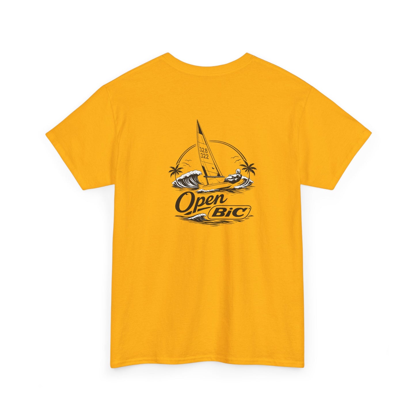 Sailboat 'Open Bic' Graphic Tee — Nautical Surf Vibes