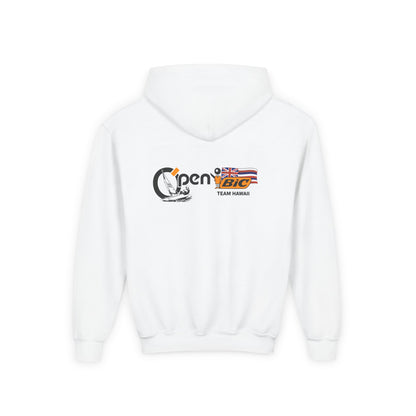 Youth Sailing Hoodie — "Open" youth Sail Graphic