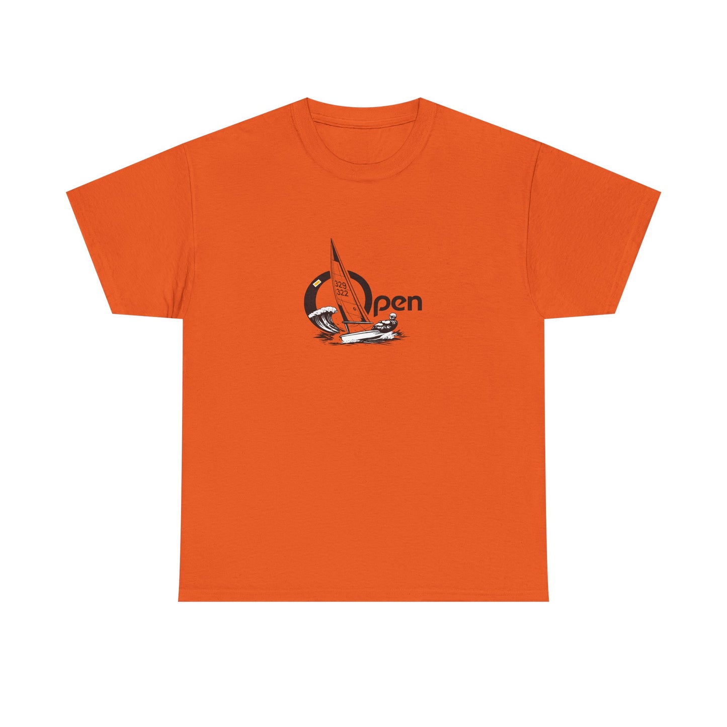 Sailboat 'Open Bic' Graphic Tee — Nautical Surf Vibes