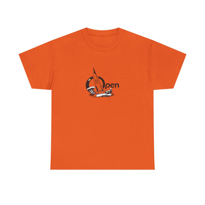 Sailboat 'Open Bic' Graphic Tee — Nautical Surf Vibes