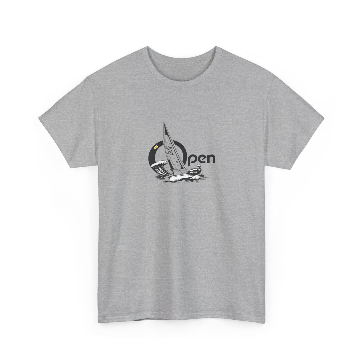 Sailboat 'Open Bic' Graphic Tee — Nautical Surf Vibes