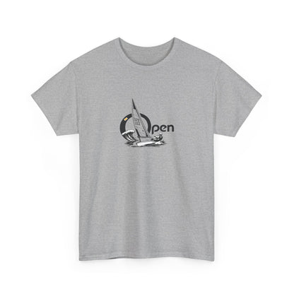 Sailboat 'Open Bic' Graphic Tee — Nautical Surf Vibes