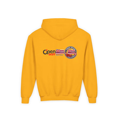 Youth Hoodie - 'Open Skiff Team Hawaiʻi' Sailing Club Logo Pullover