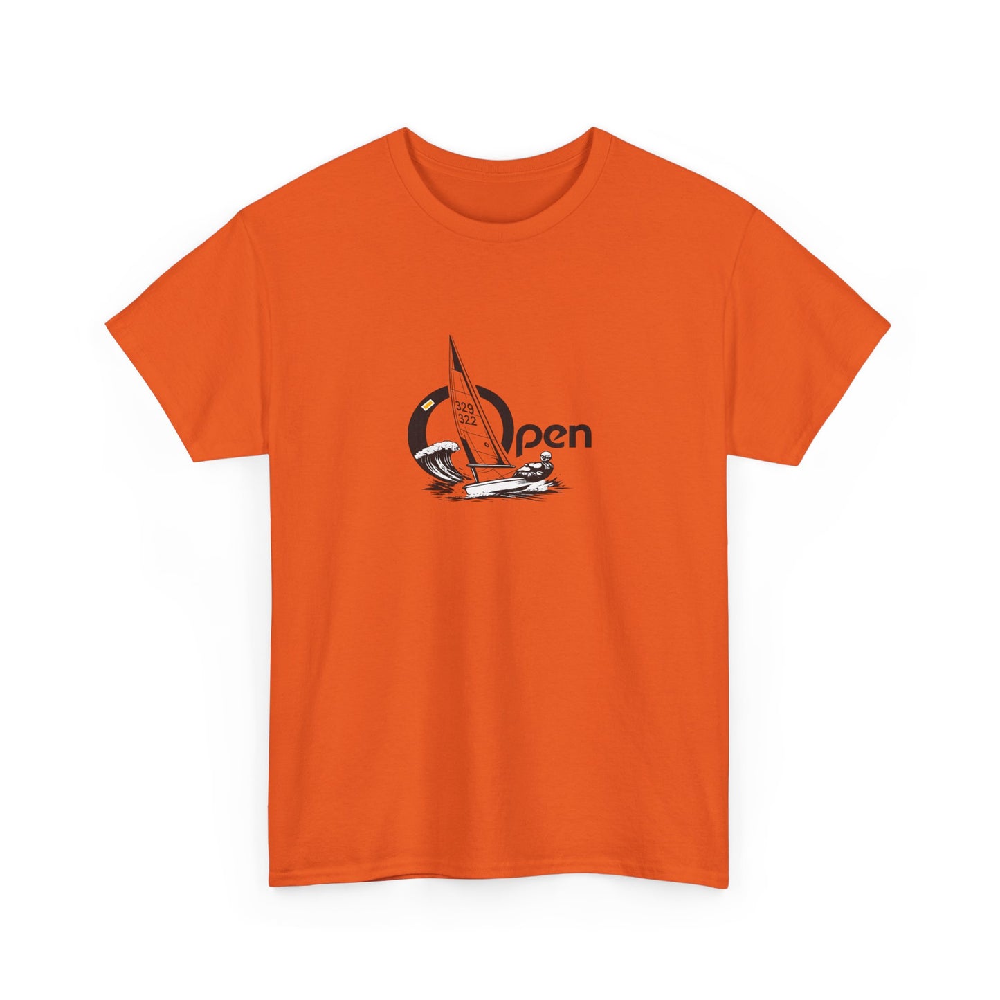 Sailboat 'Open Bic' Graphic Tee — Nautical Surf Vibes