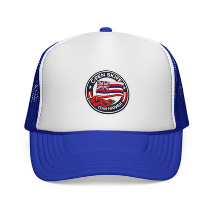 Trucker Cap — Open Skiff Team Hawaii Patch Hat
