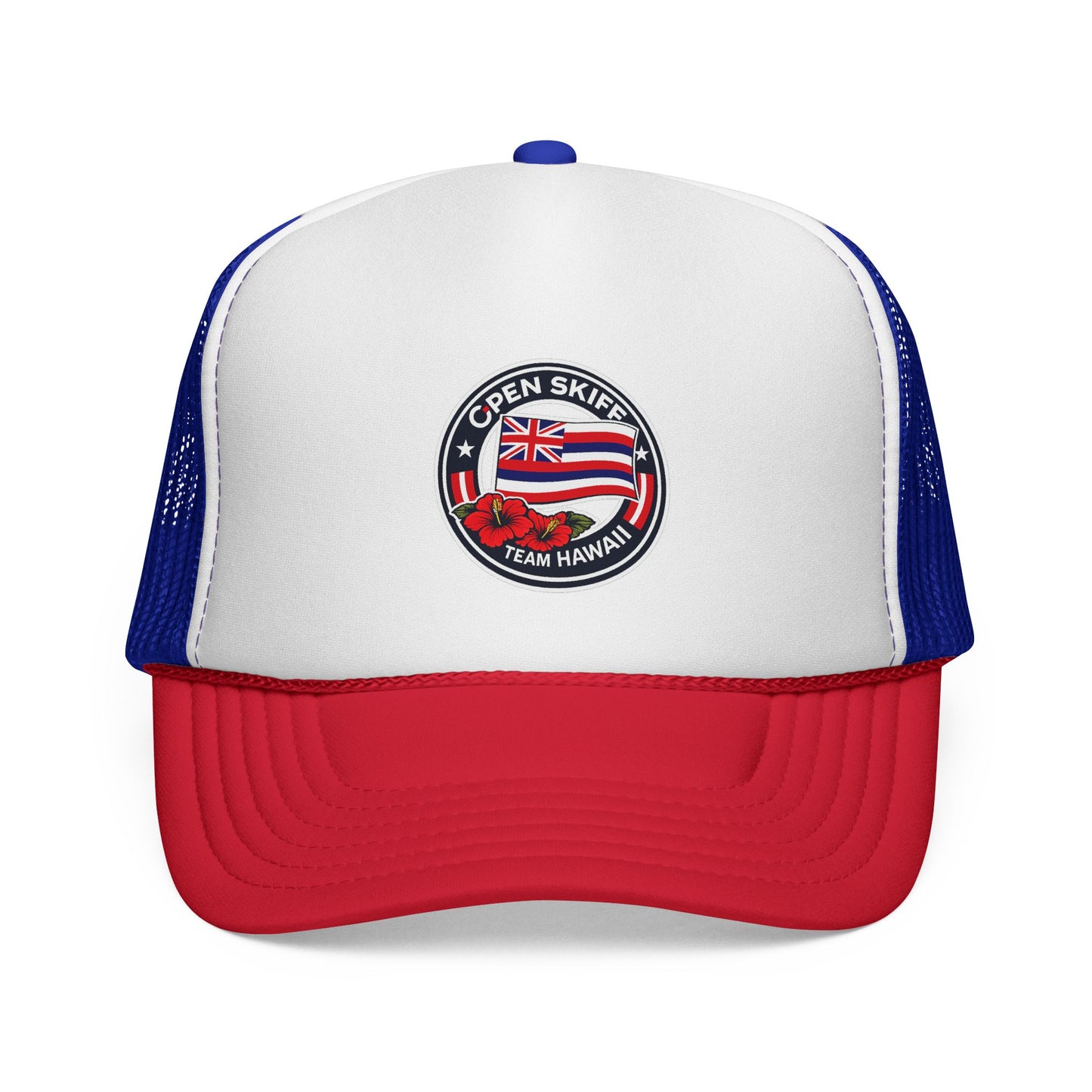 Trucker Cap — Open Skiff Team Hawaii Patch Hat