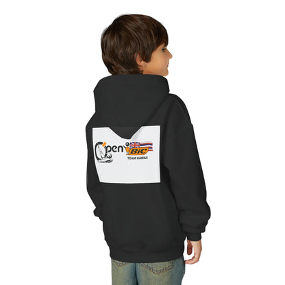 Youth Sailing Hoodie — "Open" youth Sail Graphic
