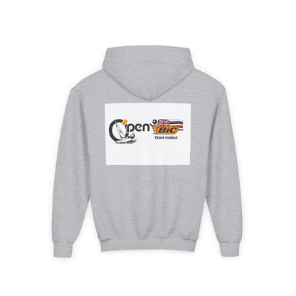 Youth Sailing Hoodie — "Open" youth Sail Graphic