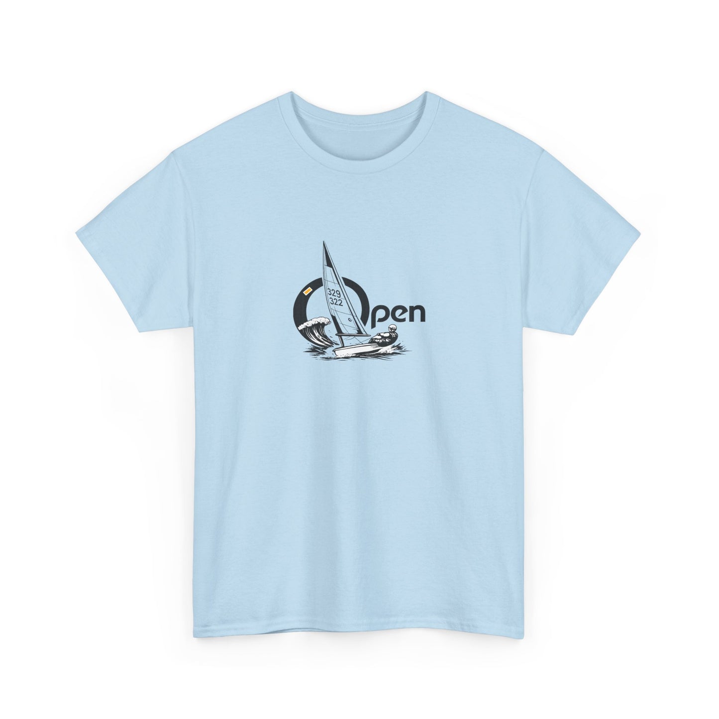 Sailboat 'Open Bic' Graphic Tee — Nautical Surf Vibes