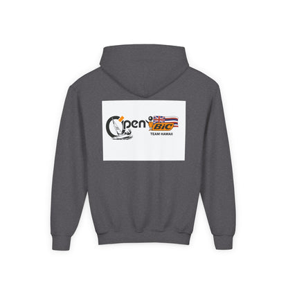 Youth Sailing Hoodie — "Open" youth Sail Graphic