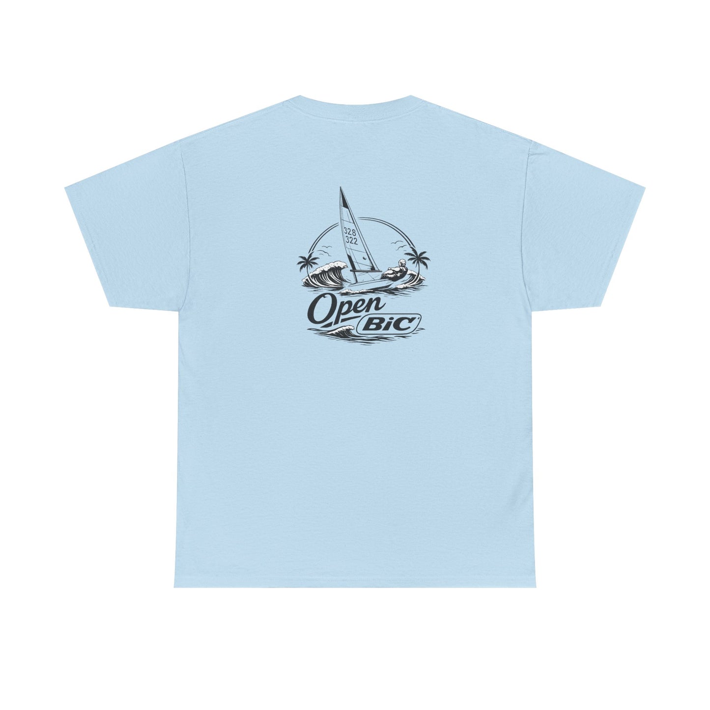 Sailboat 'Open Bic' Graphic Tee — Nautical Surf Vibes