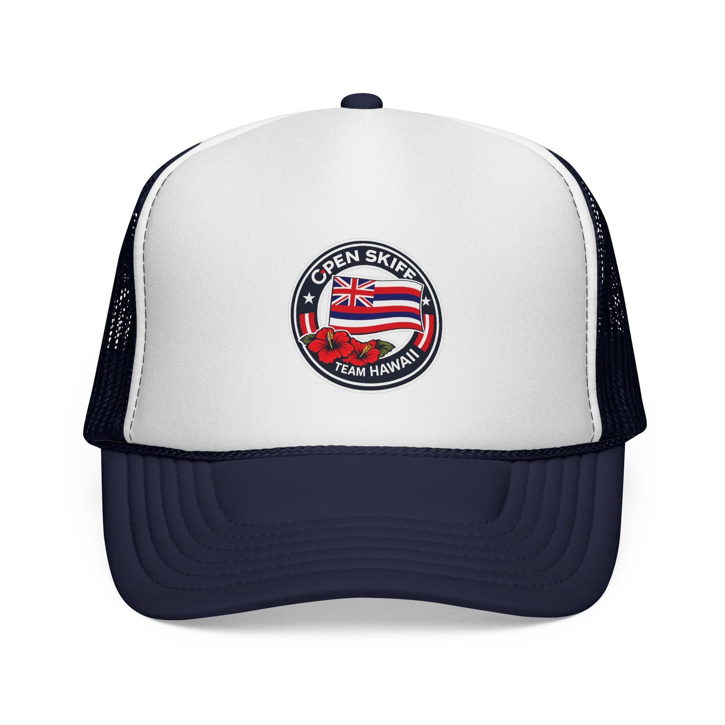 Trucker Cap — Open Skiff Team Hawaii Patch Hat