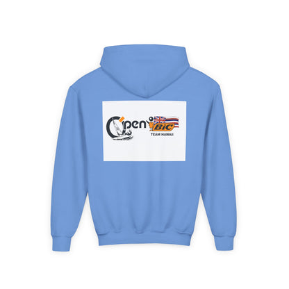 Youth Sailing Hoodie — "Open" youth Sail Graphic
