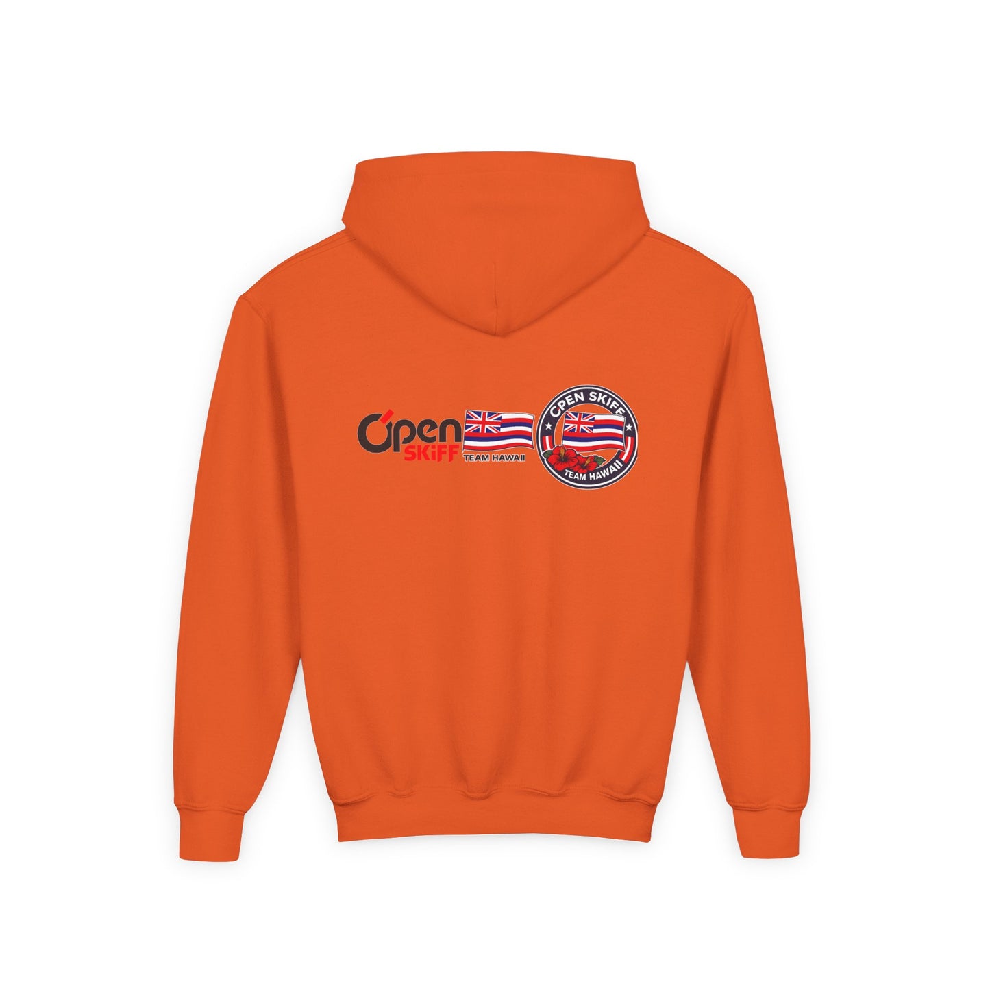 Youth Hoodie - 'Open Skiff Team Hawaiʻi' Sailing Club Logo Pullover