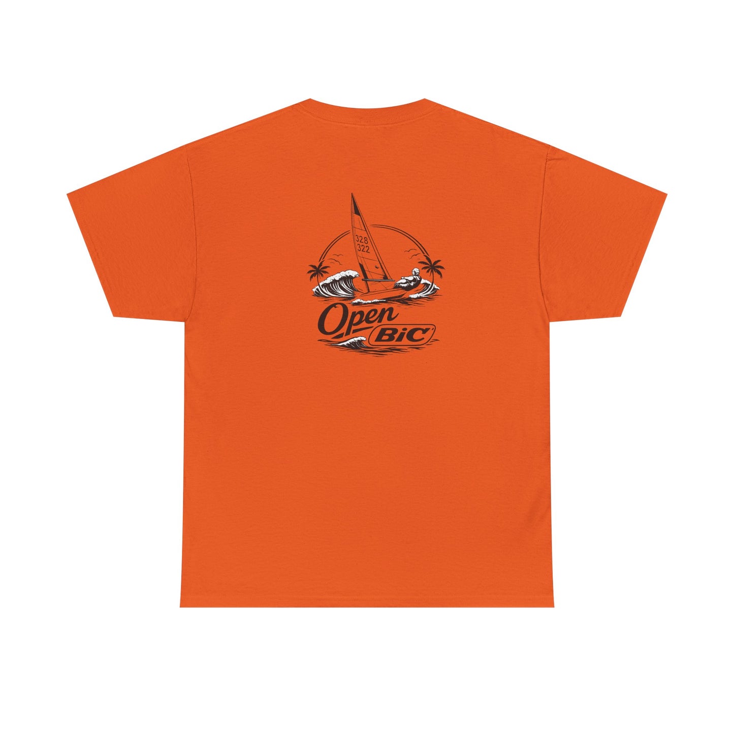 Sailboat 'Open Bic' Graphic Tee — Nautical Surf Vibes