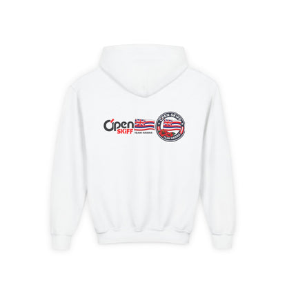 Youth Hoodie - 'Open Skiff Team Hawaiʻi' Sailing Club Logo Pullover