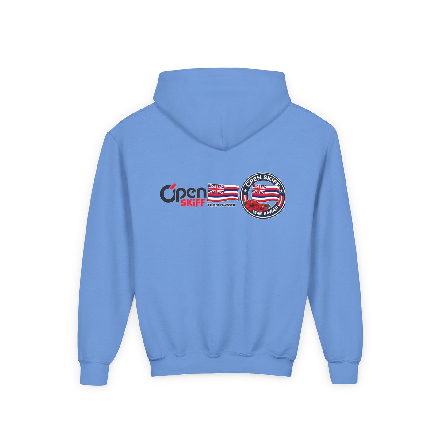 Youth Hoodie - 'Open Skiff Team Hawaiʻi' Sailing Club Logo Pullover
