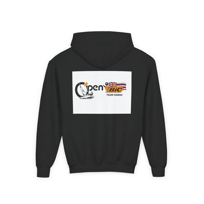 Youth Sailing Hoodie — "Open" youth Sail Graphic