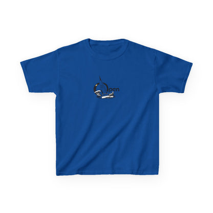 Kids Sailboat Graphic Tee — "Open" Beach Design