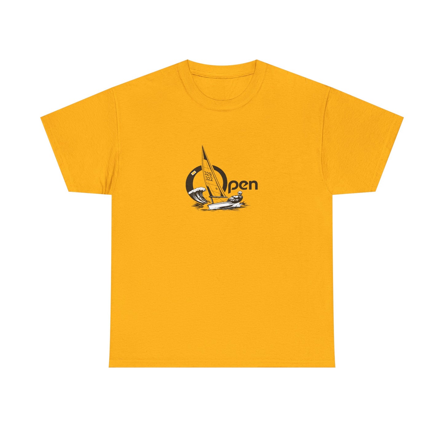 Sailboat 'Open Bic' Graphic Tee — Nautical Surf Vibes