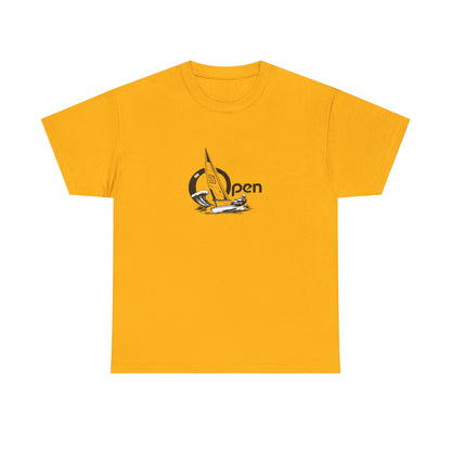 Sailboat 'Open Bic' Graphic Tee — Nautical Surf Vibes