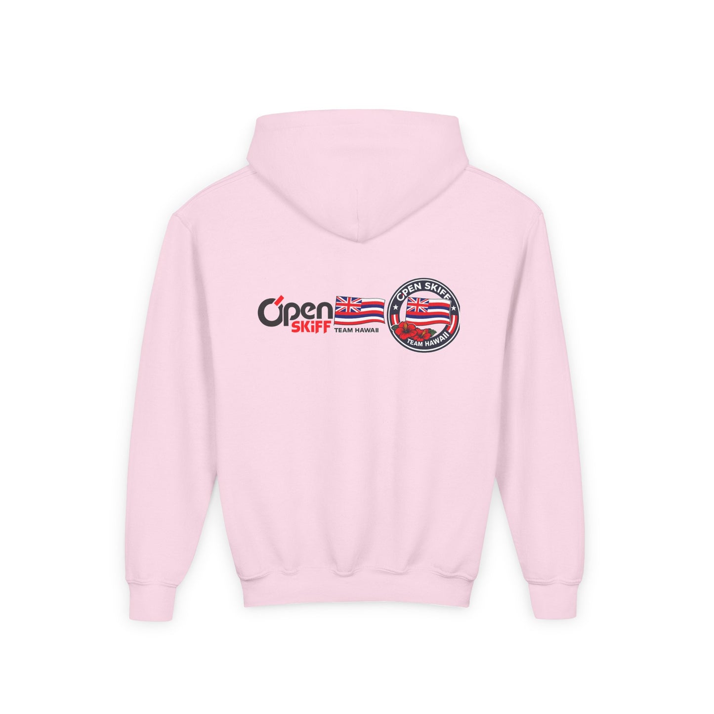 Youth Hoodie - 'Open Skiff Team Hawaiʻi' Sailing Club Logo Pullover