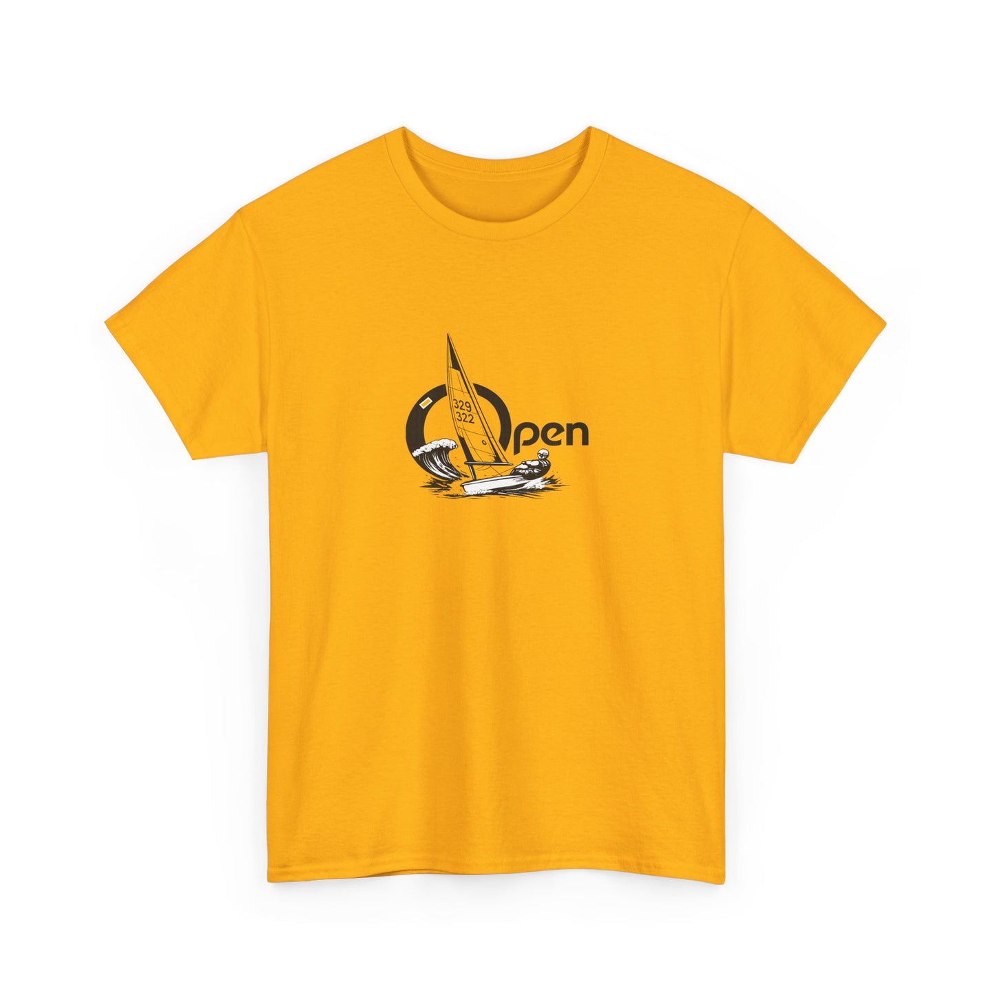 Sailboat 'Open Bic' Graphic Tee — Nautical Surf Vibes