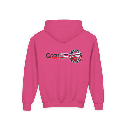 Youth Hoodie - 'Open Skiff Team Hawaiʻi' Sailing Club Logo Pullover