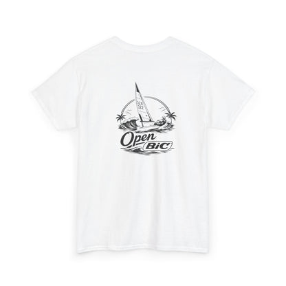 Sailboat 'Open Bic' Graphic Tee — Nautical Surf Vibes