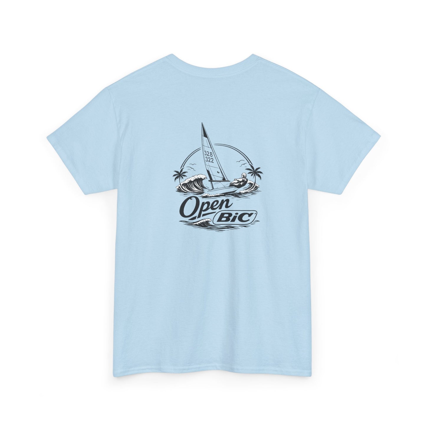 Sailboat 'Open Bic' Graphic Tee — Nautical Surf Vibes