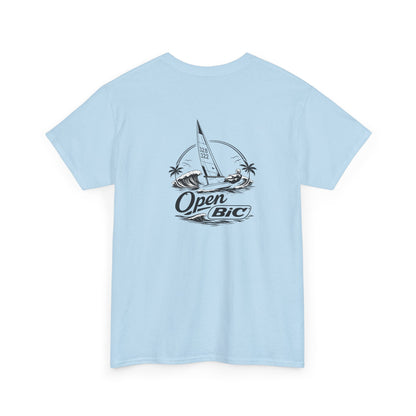 Sailboat 'Open Bic' Graphic Tee — Nautical Surf Vibes